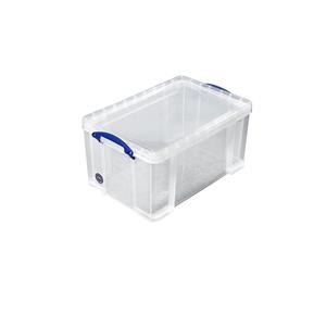 Really Useful Box Aufbewahrungsbox 48 Liter, transparent