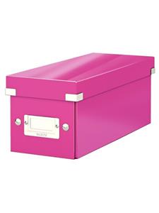 LEITZ CD-Ablagebox Click & Store WOW, pink