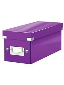 LEITZ CD-Ablagebox Click & Store WOW, violett