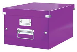 leitz Opbergbox  WOW Click & Store 265x188x335mm paars