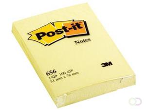 Post-it Memoblok  656 51x76mm geel