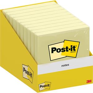 Post-it Haftnotizen, 76 x 76 mm, gelb