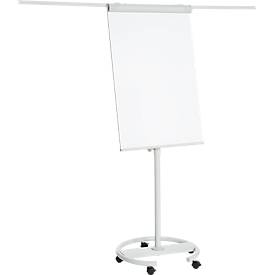 FRANKEN Flipchart , ECO Mobil, , 680 x 1.050 mm, hellgrau