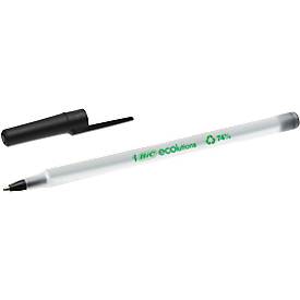 BIC Balpen ECOlutions Round Stic Medium. zwart (pak 60 stuks)