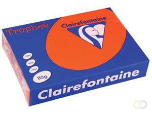 Clairefontaine Kopieerpapier  A4 80gr cardinaalrood 500vel