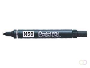 Pentel Viltstift  N50 rond zwart 1.5-3mm