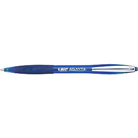 BIC Balpen Atlantis Easy Glide Puntdikte 1.0 mm. blauw (doos 12 stuks)