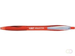 BIC balpen Atlantis Soft 1 mm, rood