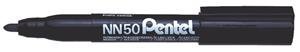 Pentel Viltstift  NN50 rond zwart 1.5-3mm