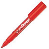 Pentel Viltstift  NN50 rond rood 1.5-3mm