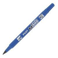 PILOT Permanent-Marker , Twin Marker, , extra fein, blau