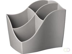 Gloss by CEP Ellypse Xtra Strong by CEP potloodbakje met 4 vakken, grijs