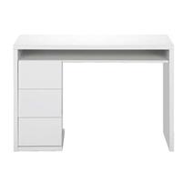 Leen Bakker Bureau Genua - hoogglans wit - 75x110x60 cm