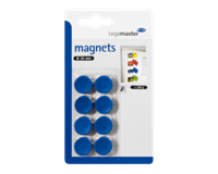 Legamaster Magneet  20mm 250gr blauw 8stuks