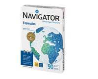 Kopierpapier Navigator Expression, DIN A3, 90 g/m², hochweiß, 1 Karton = 5 x 500 Blatt