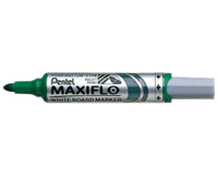 Pentel Viltstift  MWL5M Maxiflo whiteboard groen 3mm