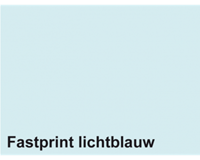 Fastprint Kopieerpapier  A4 160gr lichtblauw 50vel