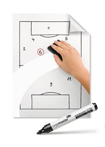 Magic-Chart Whiteboard sheets op rol - 60x80 cm - 25 stuks