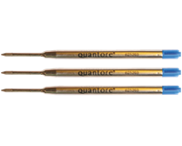 Quantore 12  balpenvullingen blauw medium (0,7 mm)