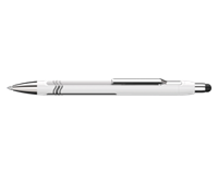 schneider Stylus balpen  Epsilon Touch wit/zilver