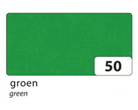 Zijdevloeipapier Folia 50x70cm 20g nr50 groen set à 5vel