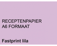 Fastprint Receptpapier  A6 80gr roze 2000vel