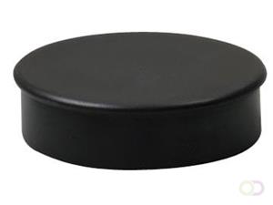 Nobo magneten diameter van 30 mm, zwart, blister van 4 stuks