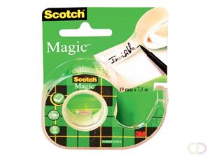 scotch plakband Magic Tape, ft 19 mm x 7,5 m, blister met dispenser