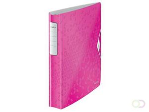 Leitz WOW ringmap SoftClick, roze