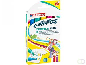 Viltstift edding 17 Fun textiel rond 2-3mm ass