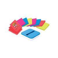 Post-it Dispenser Z-Notes ''Curve'' 76 x 76 mm (set 9 stuks)