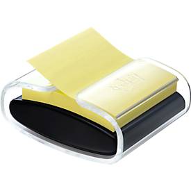 Memoblokdispenser 3M Pro tbv Post-it Z-Notes 76x76mm transparant zwart