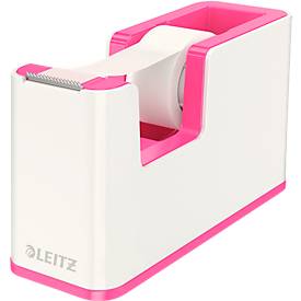 LEITZ Tischabroller WOW Duo Colour, bestückt, pink