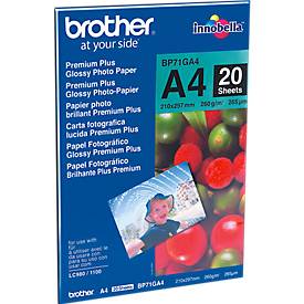 Brother BP71GA4 Fotopapier A4 20BL 260g/qm fuer MFC-6490CW D