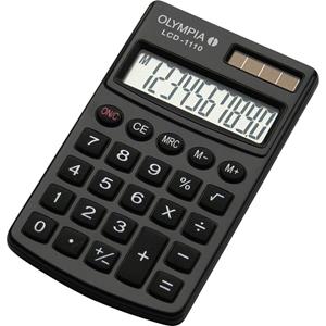 Olympia LCD 1110 Pocket Basisrekenmachine Zwart