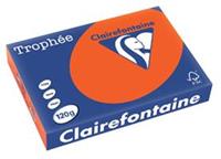 Clairalfa Universal-Papier Trophée, A4, 120 g/qm, ziegelrot