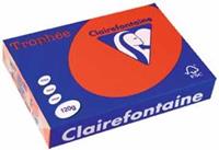 Clairalfa Universal-Papier Trophée, A4, 120 g/qm,korallenrot