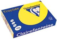 Clairalfa Universal-Papier Trophée A4, 120 g/qm,kanariengelb