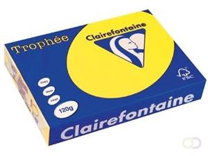 Clairalfa Universal-Papier Trophée A4, 120 g/qm,kanariengelb