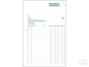 Exacompta factuurboek, ft 21 x 13,5 cm, tweetalig, dupli (50 x 2 vel)