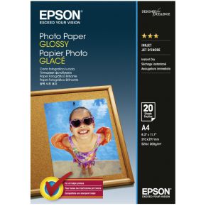 Epson Photo Paper Glossy A 4 20 Blatt 200 g