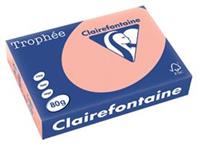 5 x Clairefontaine Kopierpapier Trophee A4 80g/qm pfirsichVE=500 Blatt