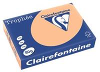 Clairefontaine Trophée Pastel A4, 80 g, 500 vel, abrikoos