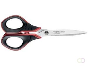 Maped schaar Advanced Gel 17 cm zwart en rood