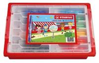 Stabilo Power Max kleurstiften, 96 stuks in geassorteerde kleuren (classpack)