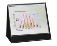 Rillstab Tafelflipover  A4 dwars 10-tassen