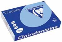 Clairefontaine Trophée Pastel A4, 160 g, 250 vel, helblauw