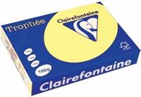 Clairalfa Universal-Papier Trophée, A4, 160 g/qm, hellgelb