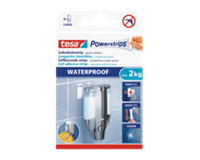 tesa Powerstrips Klebepads LARGE WATERPROOF, weiß