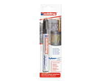 edding Viltstift  750 lakmarker zwart 2-4mm blister